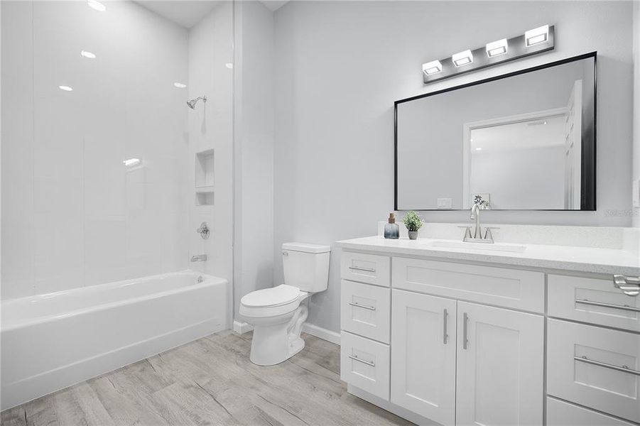 Furnished interior view inside a new home in , Lakeland (Image 13). Furnished interior view inside a new home in , Lakeland (Image 13).