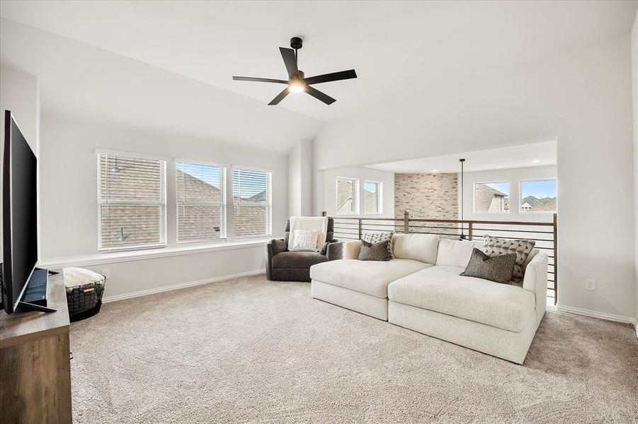 Furnished interior view inside a new home in Sonoma Verde, McLendon-Chisholm (Image 26).