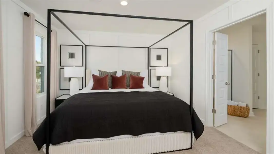 Furnished interior view inside a new home in Mableton Station, Mableton (Image 31).