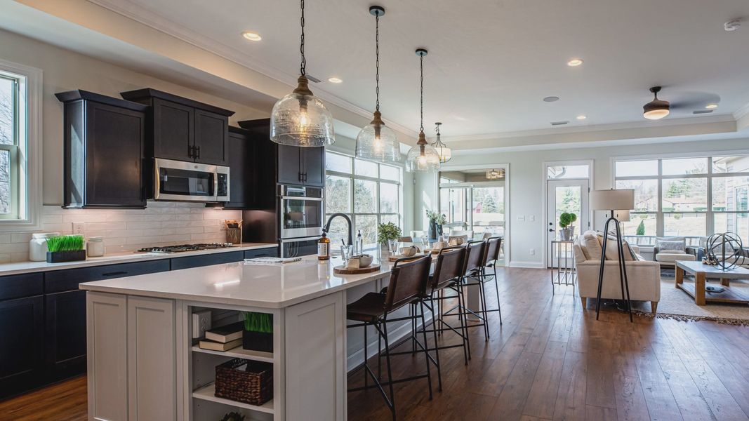 Representative furnished interior of a home built from the Torino by Epcon Communities in The Villas at Pinewood, Asheboro (Image 17).