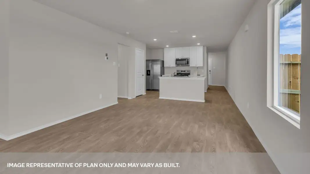 Representative unfurnished interior of a home built from the The Caprock by D.R. Horton in Hymeadow, Maxwell (Image 14). Representative unfurnished interior of a home built from the The Caprock by D.R. Horton in Hymeadow, Maxwell (Image 14).