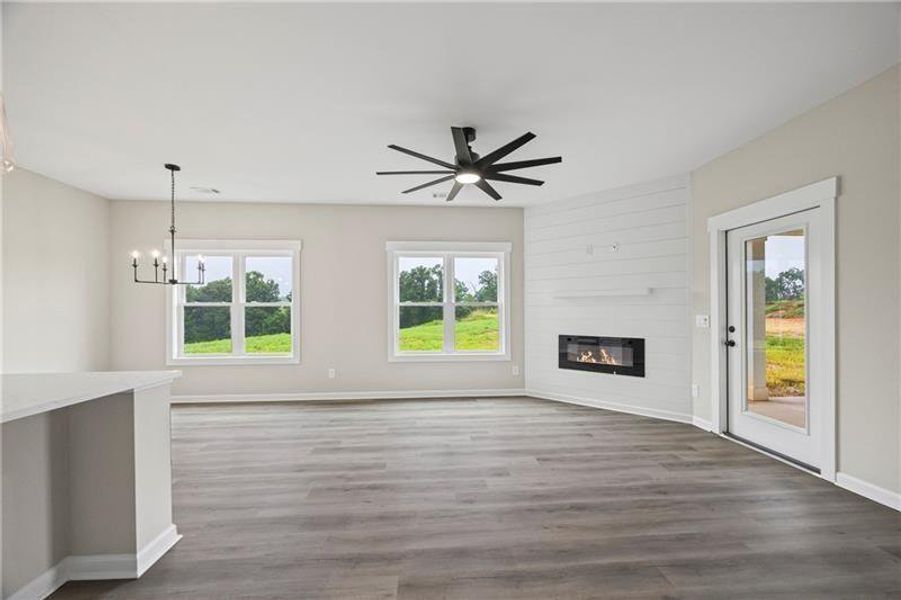 Spacious, unfurnished interior of a new home in , Toccoa (Image 40).