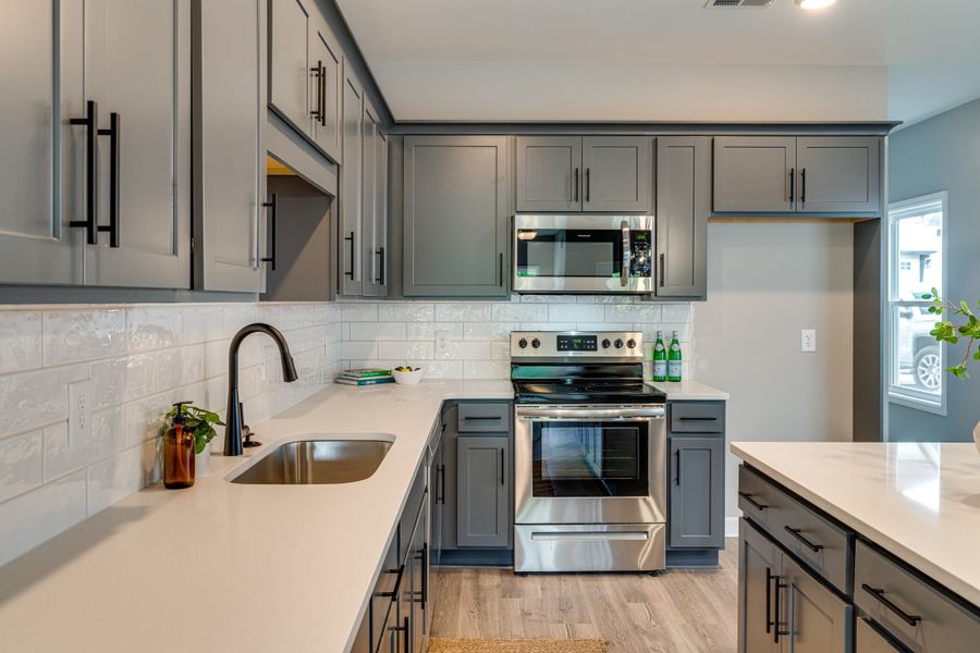 Representative furnished interior of a home built from the Gayle by Parkside Builders in The Parks of Mill Town, Chattanooga (Image 13).