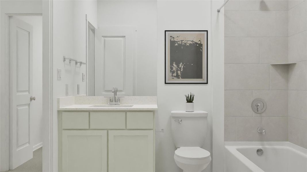 Furnished interior view inside a new home in , Salado (Image 4).