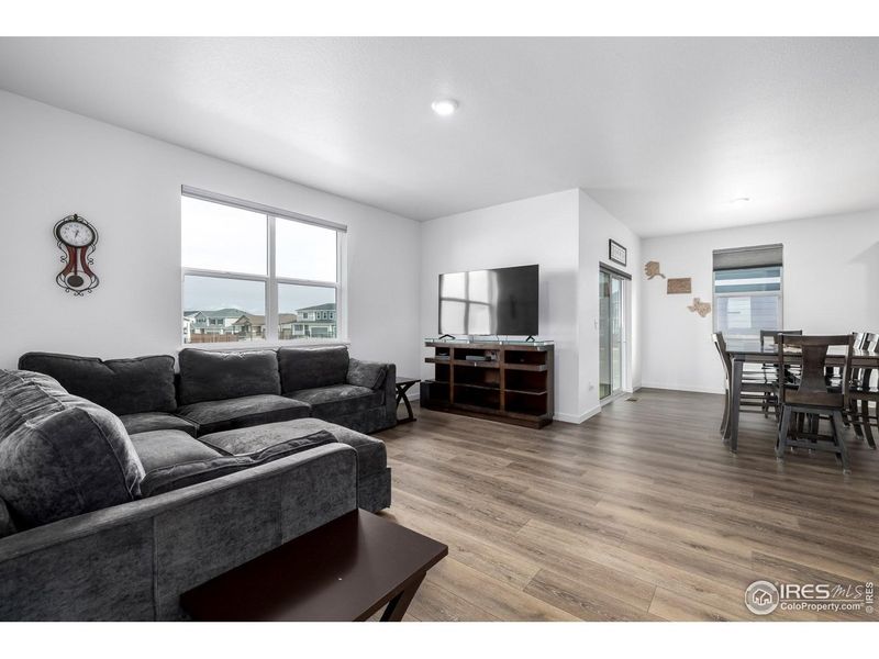Furnished interior view inside a new home in Fossil Creek Ranch, Windsor (Image 27). Furnished interior view inside a new home in Fossil Creek Ranch, Windsor (Image 27).
