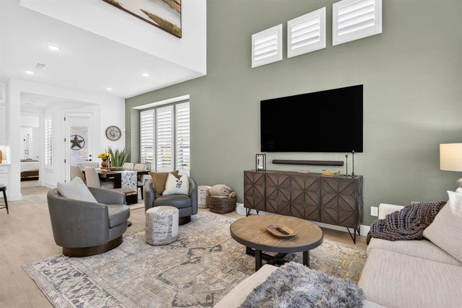 One more view as we work our way into the open concept layout. Luxury vinyl plank flooring for ease of living! One more view as we work our way into the open concept layout. Luxury vinyl plank flooring for ease of living!