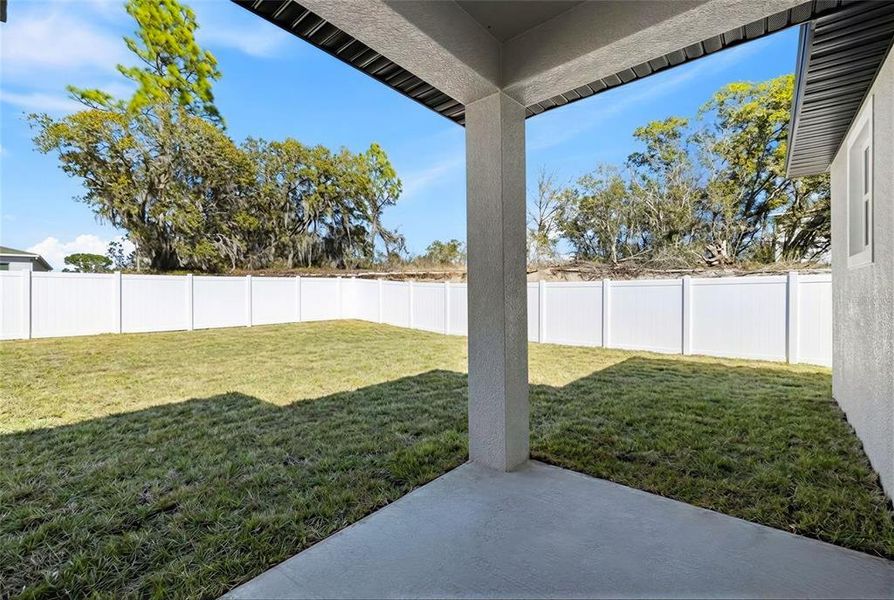Exterior details and patio area of a home in , Poinciana (Image 4). Exterior details and patio area of a home in , Poinciana (Image 4).