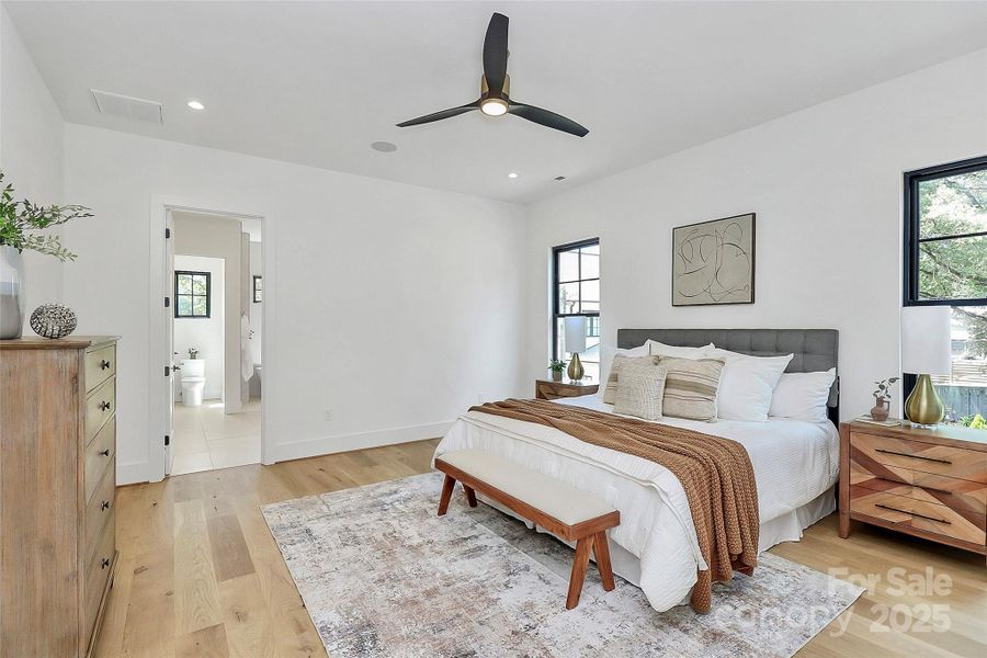 Furnished interior view inside a new home in , Charlotte (Image 7).