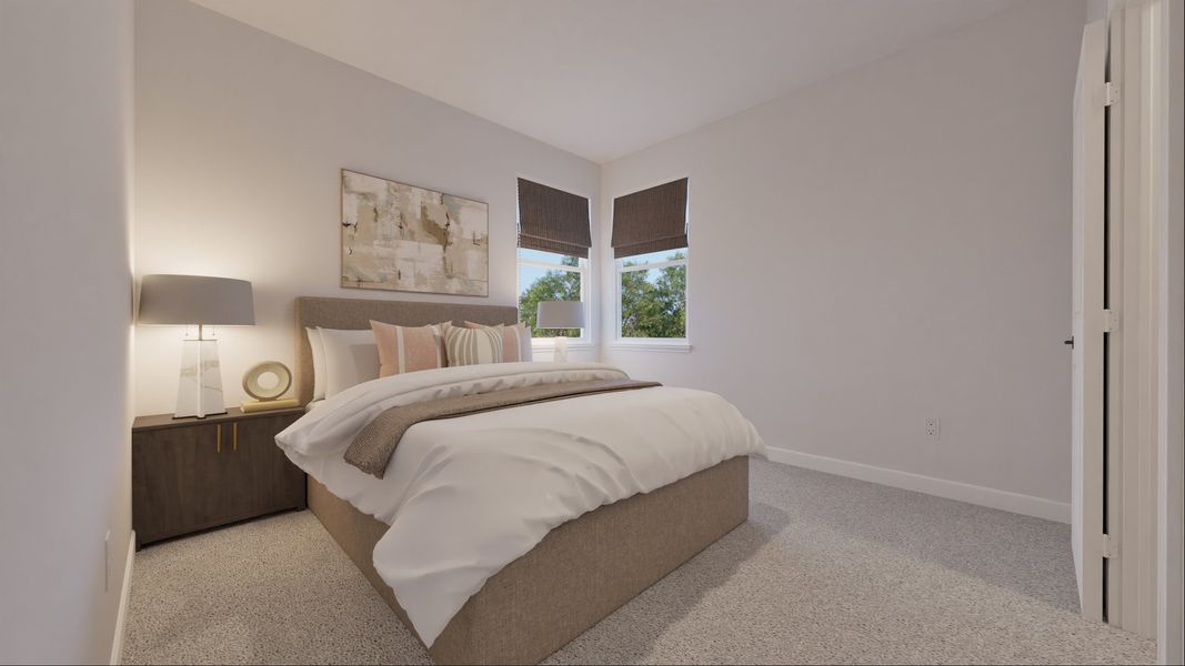 Representative furnished interior of a home built from the Emmerson by Risewell Homes in The Porch at Du Pre, Buda (Image 3). Representative furnished interior of a home built from the Emmerson by Risewell Homes in The Porch at Du Pre, Buda (Image 3).