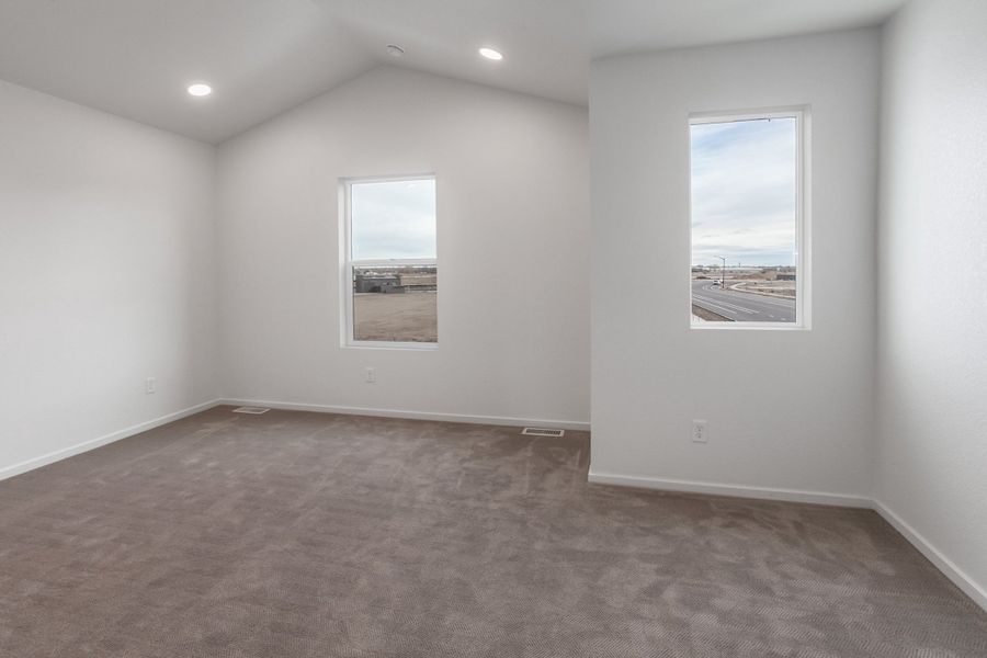 Representative unfurnished interior of a home built from the Sage by Hartford Homes in Bloom, Fort Collins (Image 44).