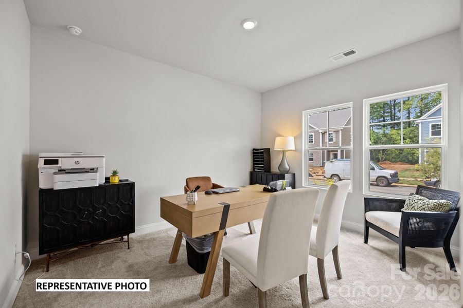 Furnished interior view inside a new home in Arbor Village, Matthews (Image 5).