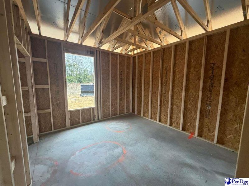 In-progress construction of a new home in The Grove, Florence, SC (Image 11).