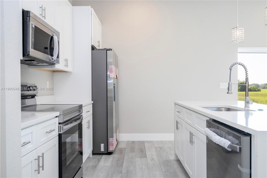Furnished interior view inside a new home in , Sebring (Image 2).
