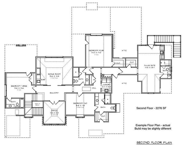 2nd Floor Layout