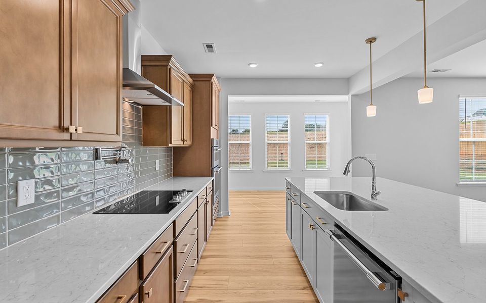 Furnished interior view inside a new home in Brooke Hill, Lewisville (Image 29).