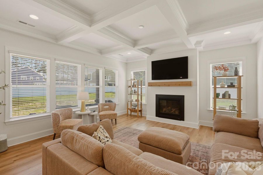 Furnished interior view inside a new home in , Mooresville (Image 8).
