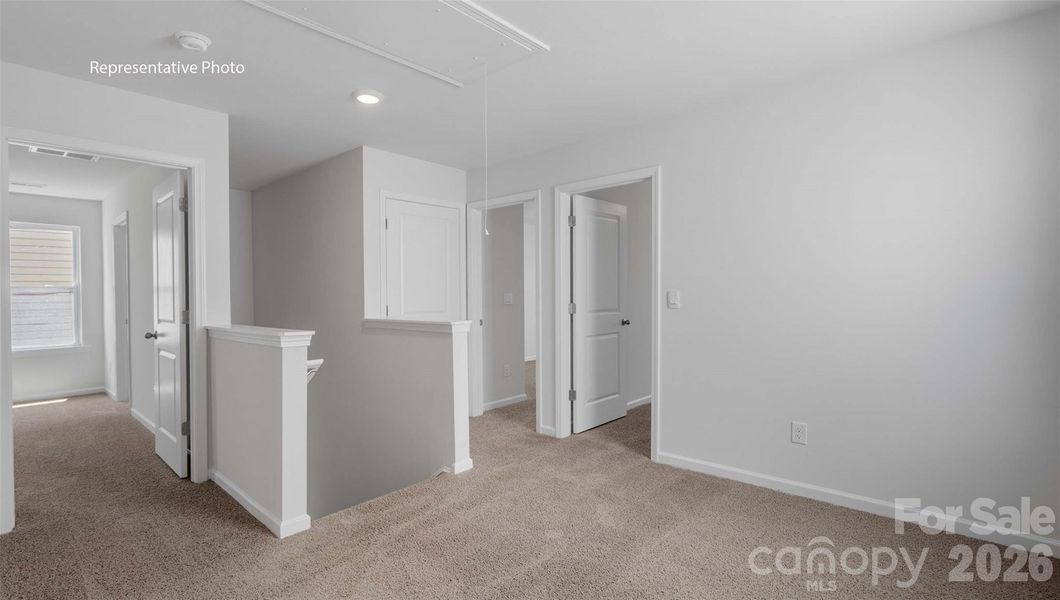 Spacious, unfurnished interior of a new home in Clark Creek Landing, Lincolnton (Image 19).