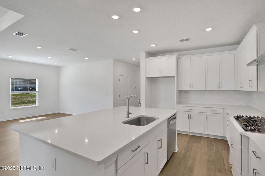Furnished interior view inside a new home in Brook Forest - Single Family Homes, St. Augustine (Image 6). Furnished interior view inside a new home in Brook Forest - Single Family Homes, St. Augustine (Image 6).