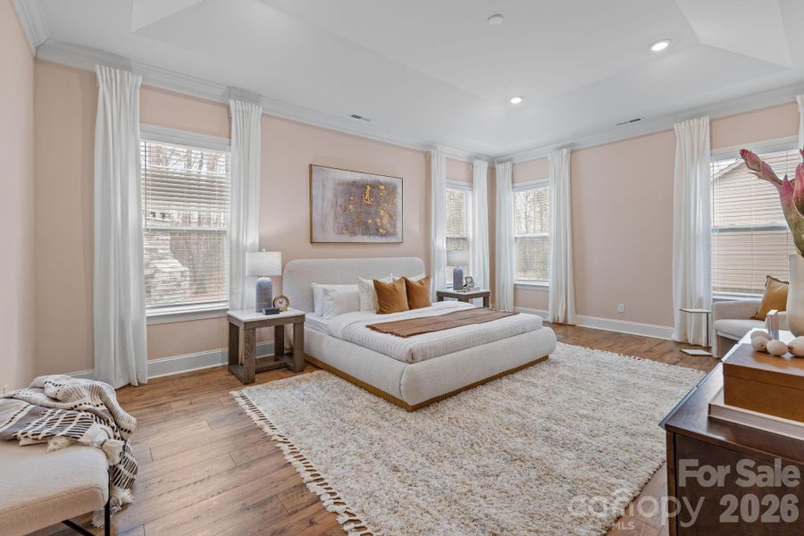 Furnished interior view inside a new home in , Indian Trail (Image 30).