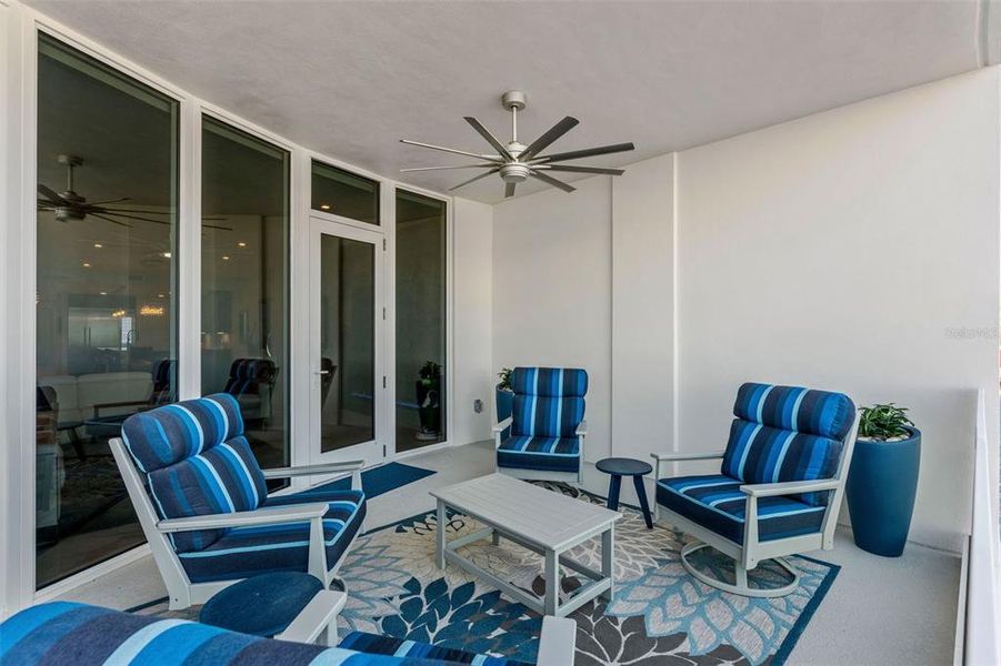 Exterior details and patio area of a home in , Cocoa Beach (Image 25).