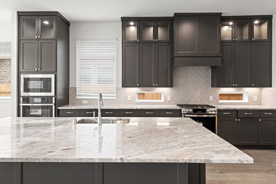 Furnished interior view inside a new home in Elyson, Katy (Image 12). Furnished interior view inside a new home in Elyson, Katy (Image 12).