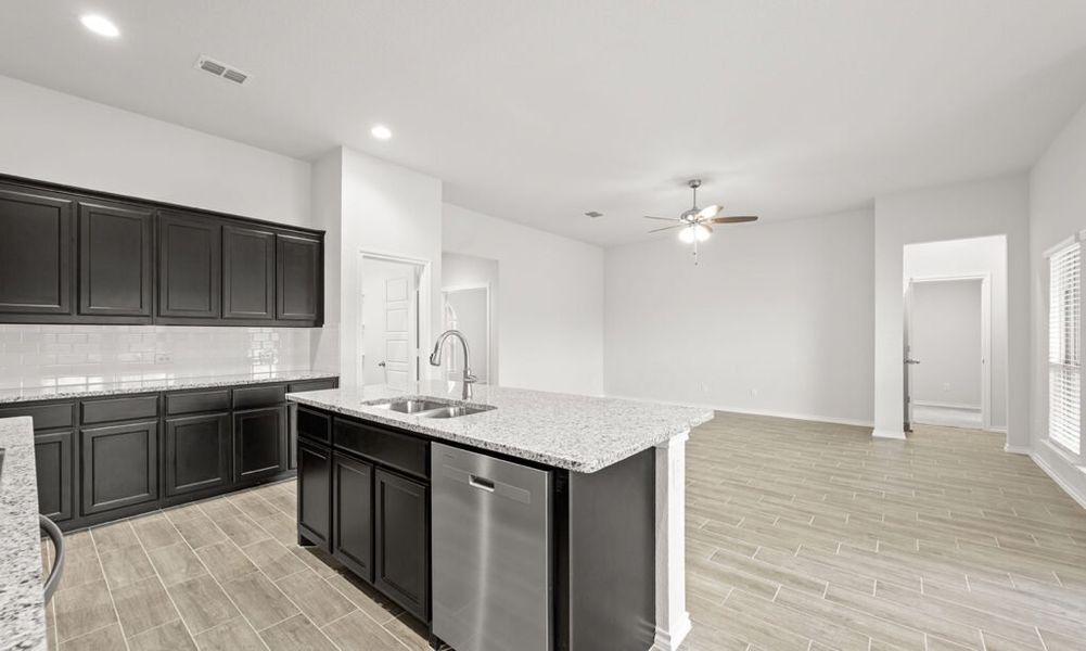 Representative exterior photo of a completed home built from the Alderbury II by Impression Homes in Stone Eagle, Azle, TX (Image 9). Representative exterior photo of a completed home built from the Alderbury II by Impression Homes in Stone Eagle, Azle, TX (Image 9).