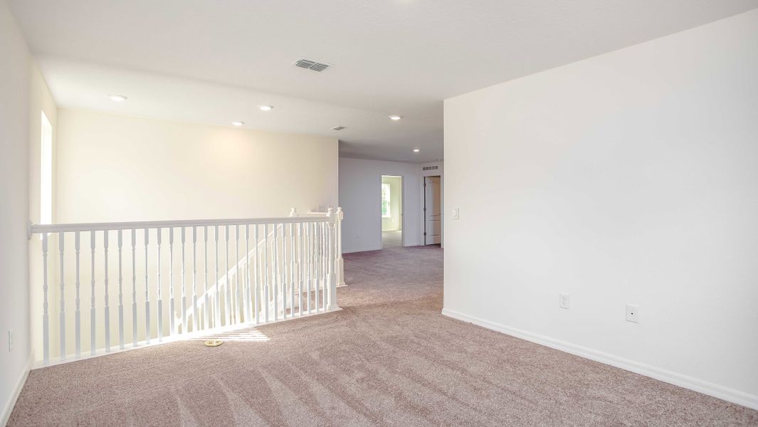 Representative unfurnished interior of a home built from the Carlisle by Maronda Homes in Crosswinds, Haines City (Image 37).