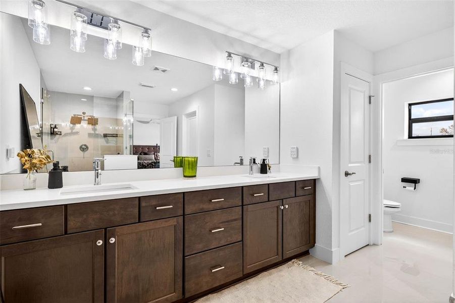 Furnished interior view inside a new home in Clearfield Crossings, Tampa (Image 18).