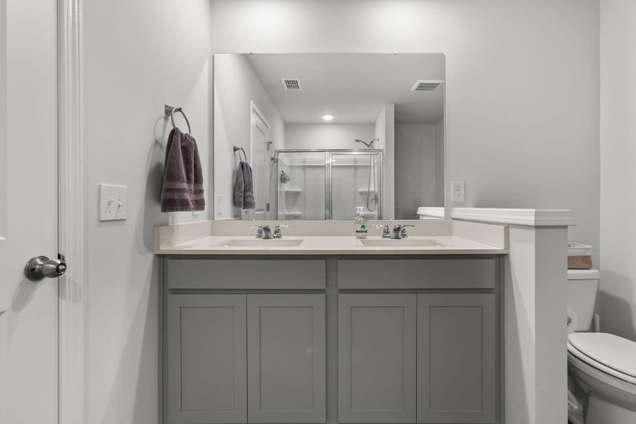 Furnished interior view inside a new home in Bradford Pointe, Summerville (Image 14).