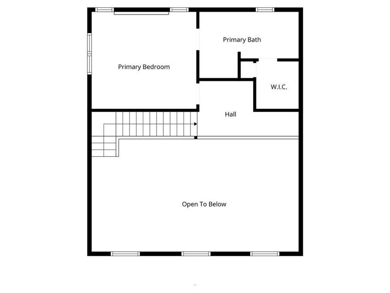 2D floor plan layout of this home in , Cherry Log, GA (Image 27).