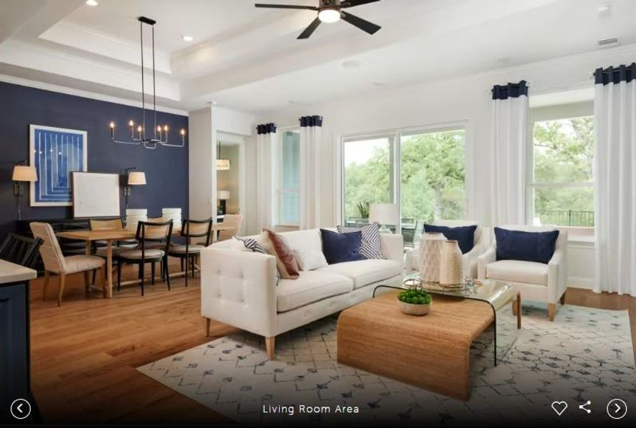 Interior photos- Photo of Del Webb model home with same floor plan, not of actual home listed.