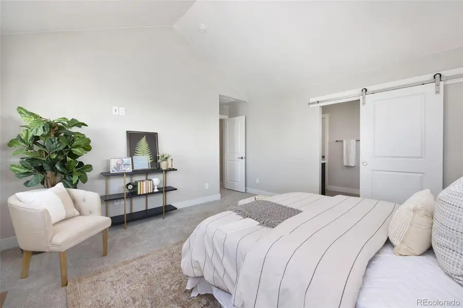 Furnished interior view inside a new home in Trailside on Harmony, Timnath (Image 5).