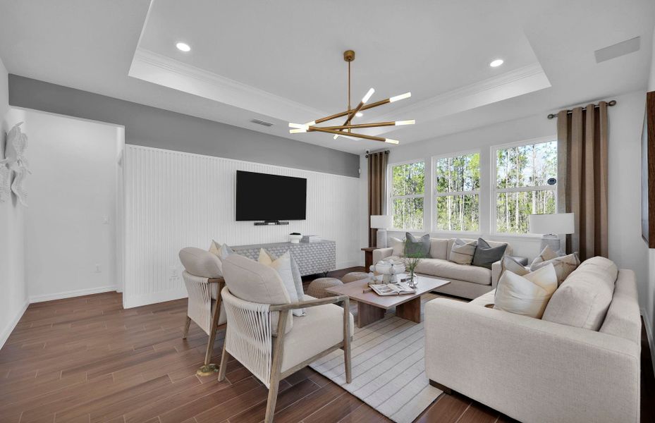 Representative furnished interior of a home built from the Highgate by Pulte Homes in Seminole Palms, Palm Coast (Image 32).