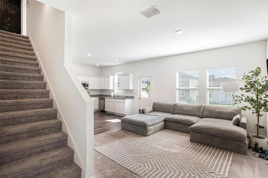 Furnished interior view inside a new home in , Dade City (Image 11). Furnished interior view inside a new home in , Dade City (Image 11).