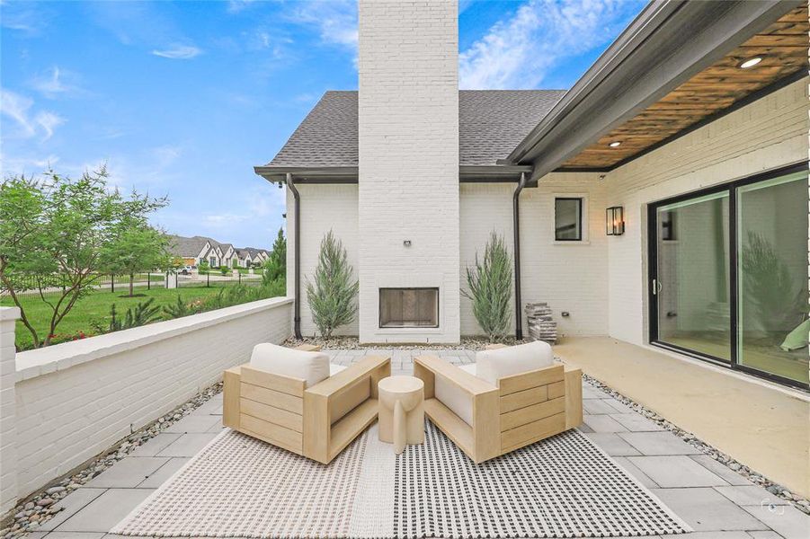Exterior details and patio area of a home in , Fairview (Image 20).