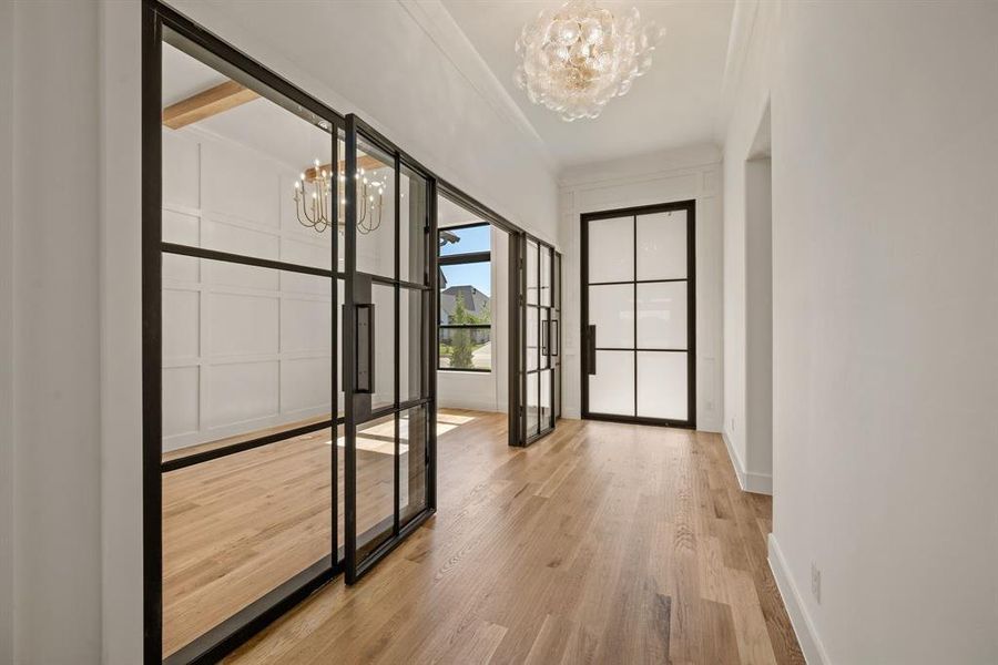 Spacious, unfurnished interior of a new home in Montclair, Prosper (Image 30). Spacious, unfurnished interior of a new home in Montclair, Prosper (Image 30).