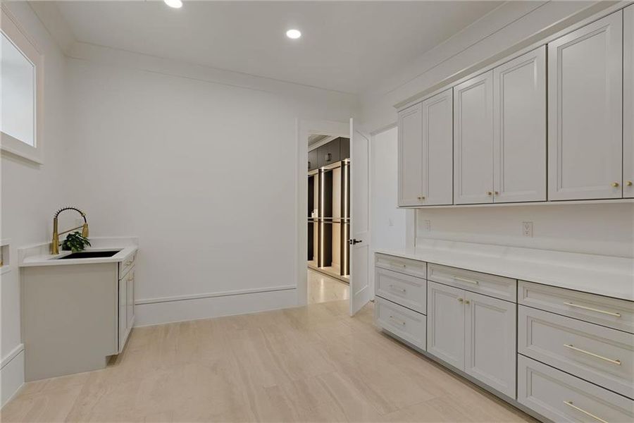 Furnished interior view inside a new home in , Monroe (Image 11).