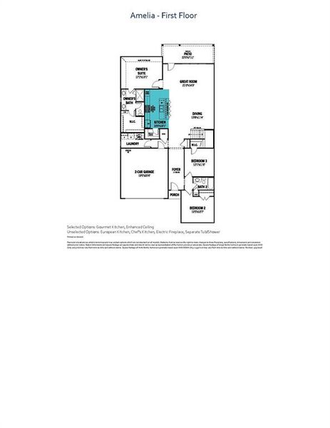 Amelia - First Floor