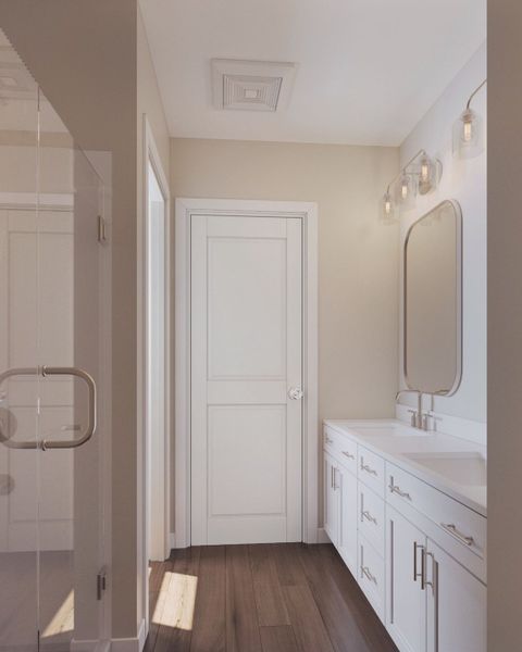 Representative furnished interior of a home built from the Hazel by Red Cedar Homes in The Pines at Paw Creek, Charlotte (Image 10). Representative furnished interior of a home built from the Hazel by Red Cedar Homes in The Pines at Paw Creek, Charlotte (Image 10).