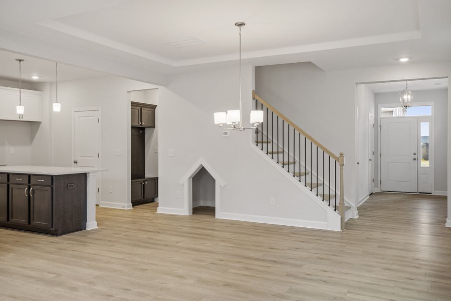 Spacious, unfurnished interior of a new home in Sweetbrier, Durham (Image 17).