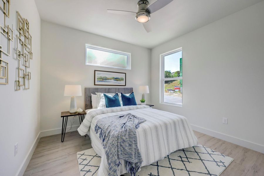 Furnished interior view inside a new home in , Austin (Image 12). Furnished interior view inside a new home in , Austin (Image 12).