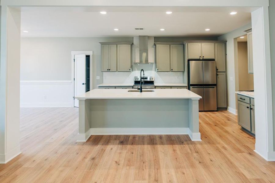 Furnished interior view inside a new home in , Walterboro (Image 5).