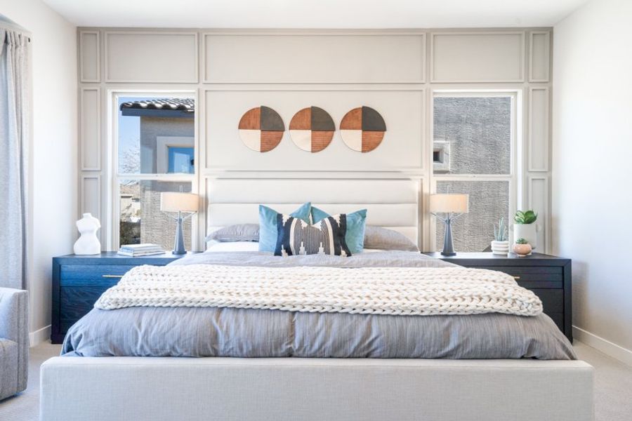 Furnished interior view inside a new home in Estrella, Goodyear (Image 11).