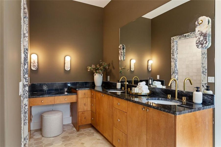 Furnished interior view inside a new home in , Smyrna (Image 14).