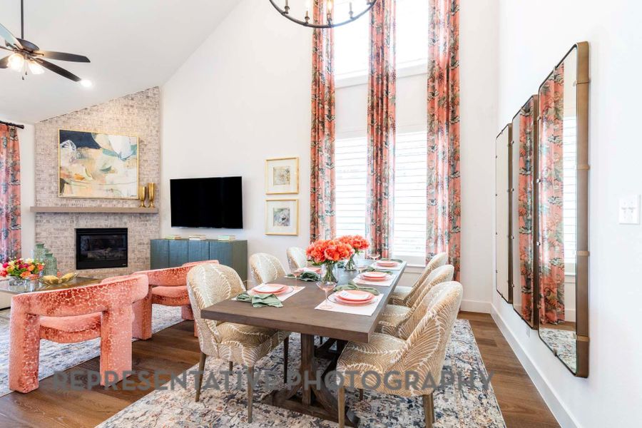 Furnished interior view inside a new home in Palmera Ridge: 80ft. lots, Leander (Image 29). Furnished interior view inside a new home in Palmera Ridge: 80ft. lots, Leander (Image 29).