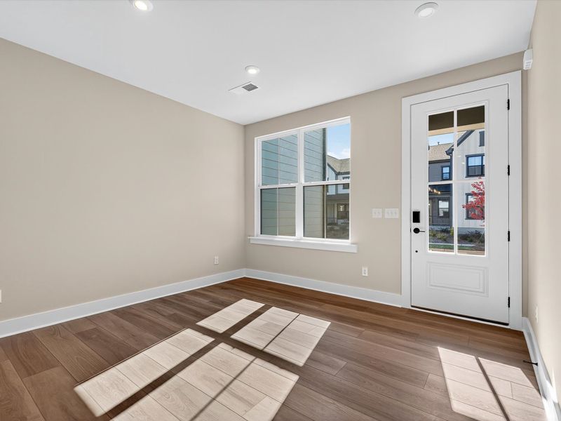 Spacious, unfurnished interior of a new home in Seven Oaks, Belmont (Image 12). Spacious, unfurnished interior of a new home in Seven Oaks, Belmont (Image 12).