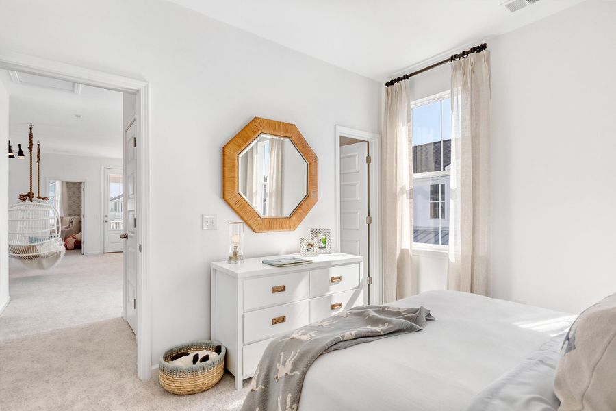 Furnished interior view inside a new home in Carnes Crossroads: Row Collection, Summerville (Image 8).