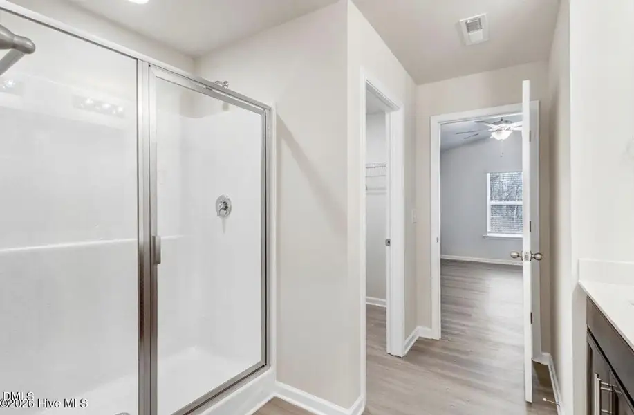 Walk in shower Walk in shower