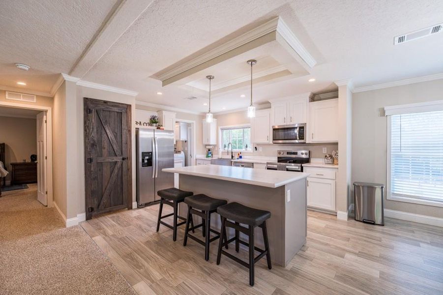 Furnished interior view inside a new home in , Madison (Image 7).