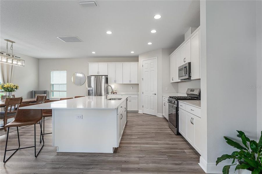Furnished interior view inside a new home in Crosswind Point, Parrish (Image 13).